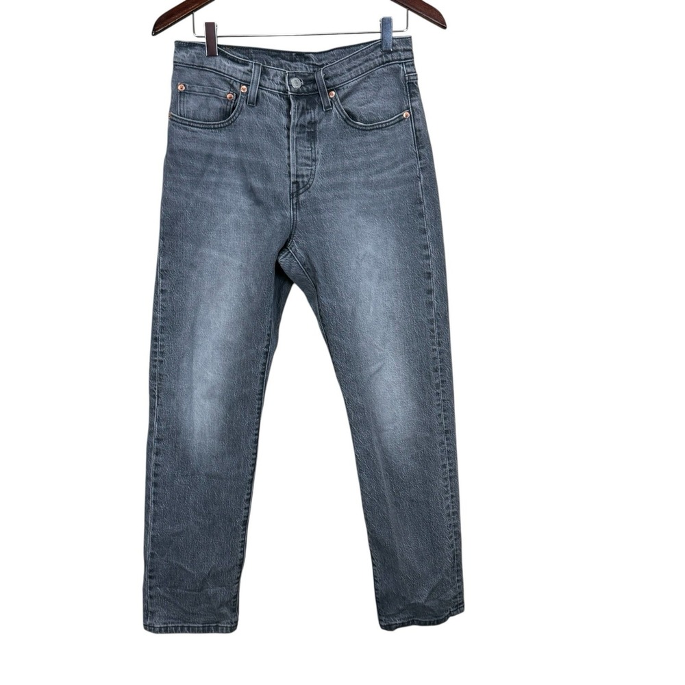 Levi's 501 Jeans Women's Charcoal Gray Size 27x30